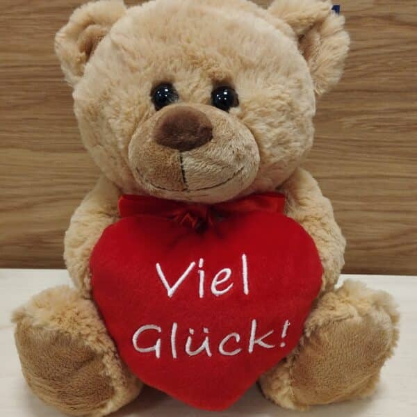Plüschbär mit Herz
