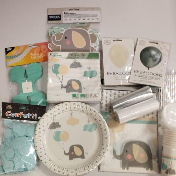 Partyset Elefant