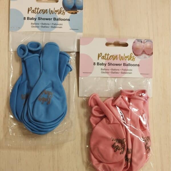 Luftballons Baby Shower
